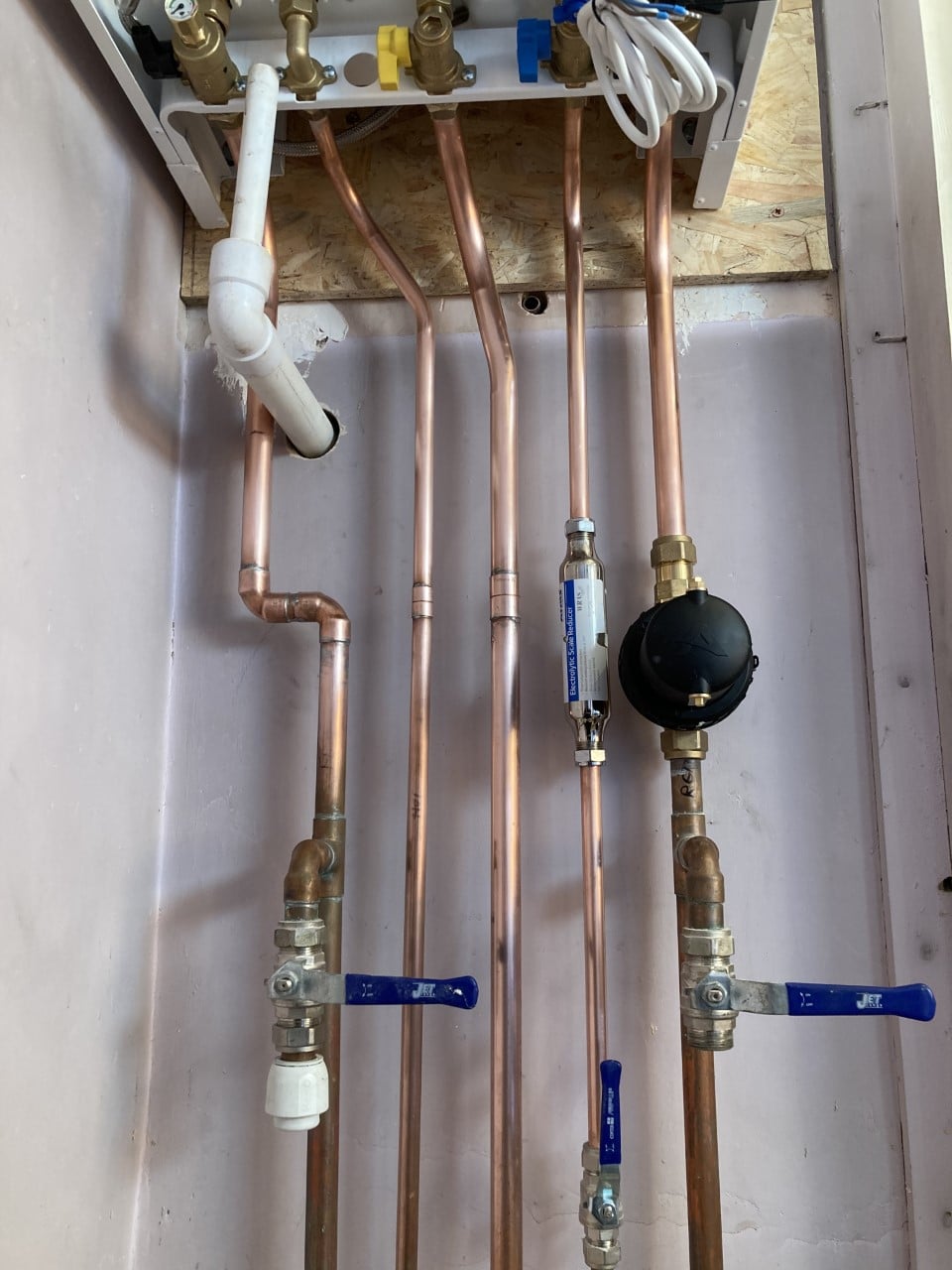 Norfolk Plumber Gas boiler installation photo