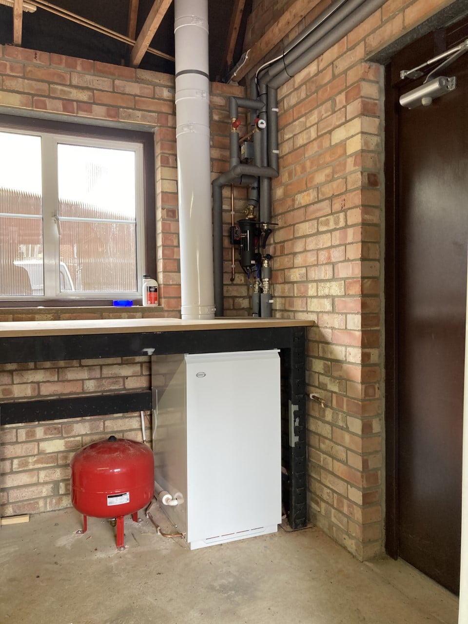 Norfolk Plumber Oil boiler installation photo