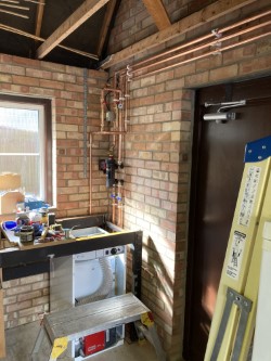 Norfolk Plumber Oil boiler installation photo